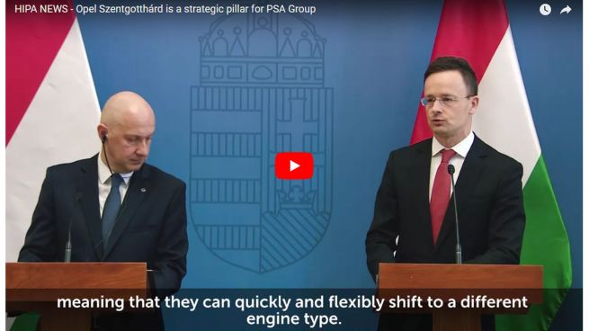 Szentgotthárd as an important pillar of the long-term strategy of Opel and PSA - VIDEO REPORT