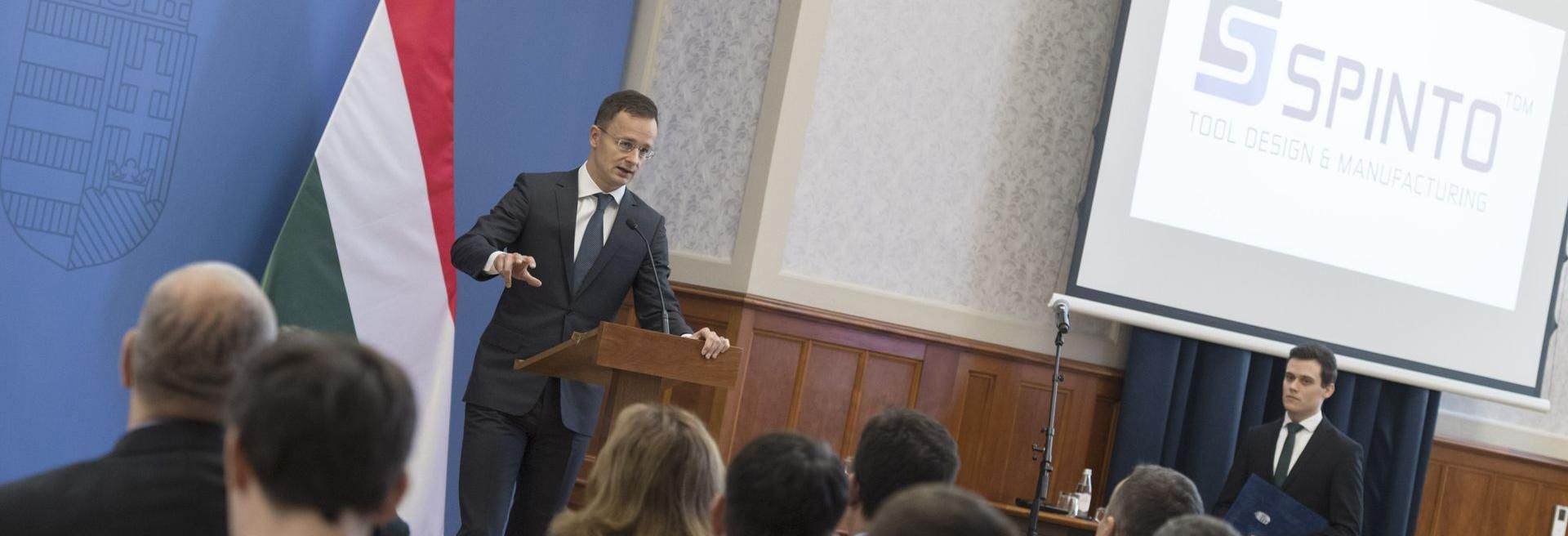 Spinto is to build its tool factory of regional importance in Miskolc