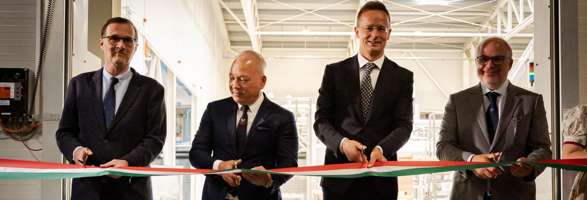 High-tech factory inaugurated in Szentkirály